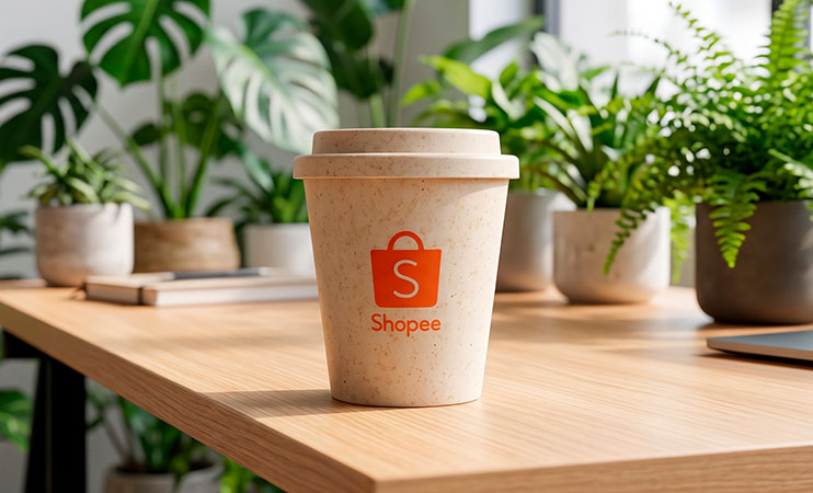 brinde ecológico Shopee