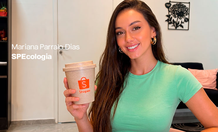brinde Shopee feito pela SPEcologia